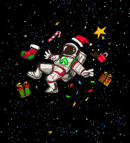 🌟 A Holiday Special merch drop is here! actionjaxon.shop or link in bio 🎄(little late but we ride 😉) #twitch #holiday #art 

...