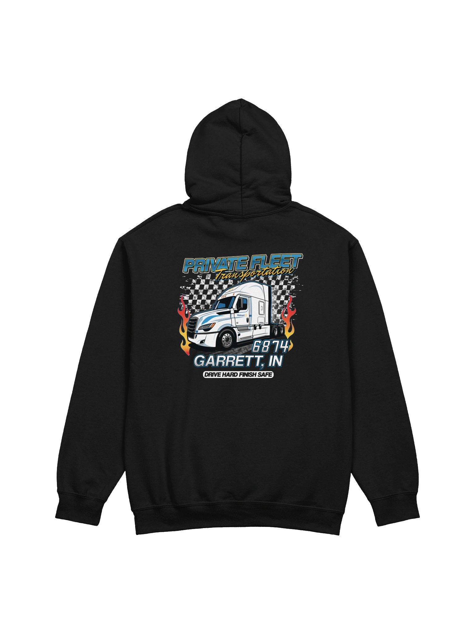 6874 Garrett Private Fleet Racing Theme Hoodie product image (1)
