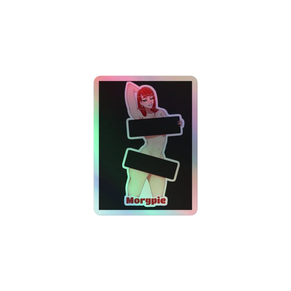 BLACK BAR META HOLO STICKER product image (2)
