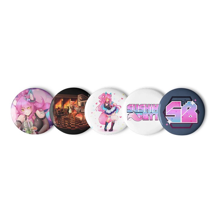 Sushiko Byte Original Pin Set product image (1)