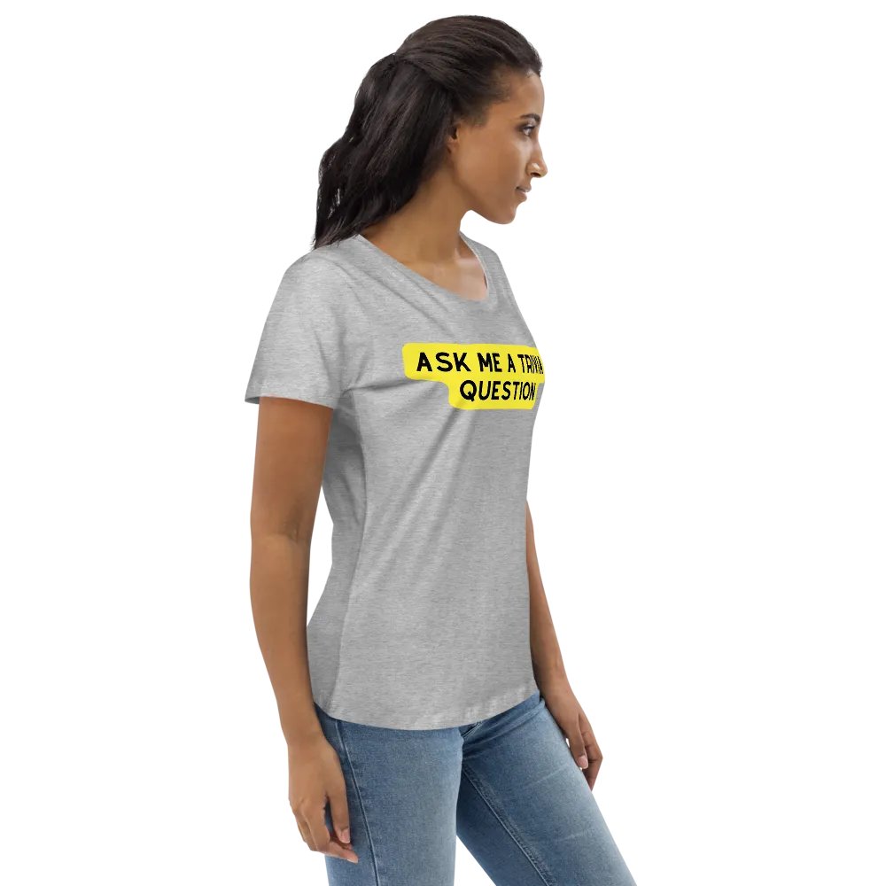 Trivia Question Fitted T-Shirt product image (3)