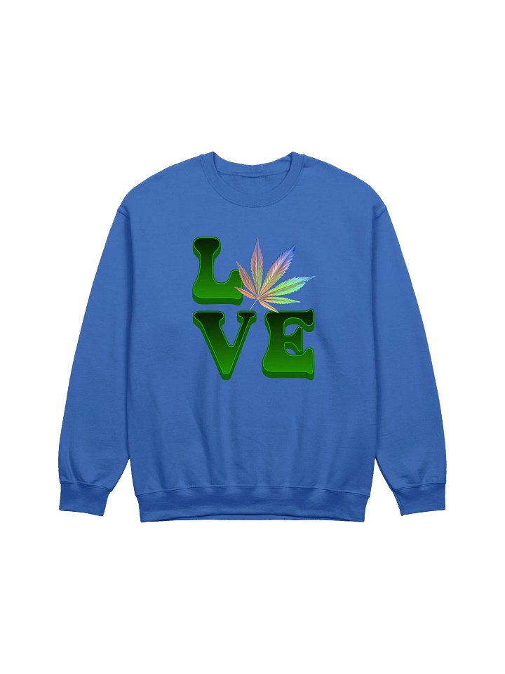 CANNABIS LOVE SWEATSHIRT product image (1)