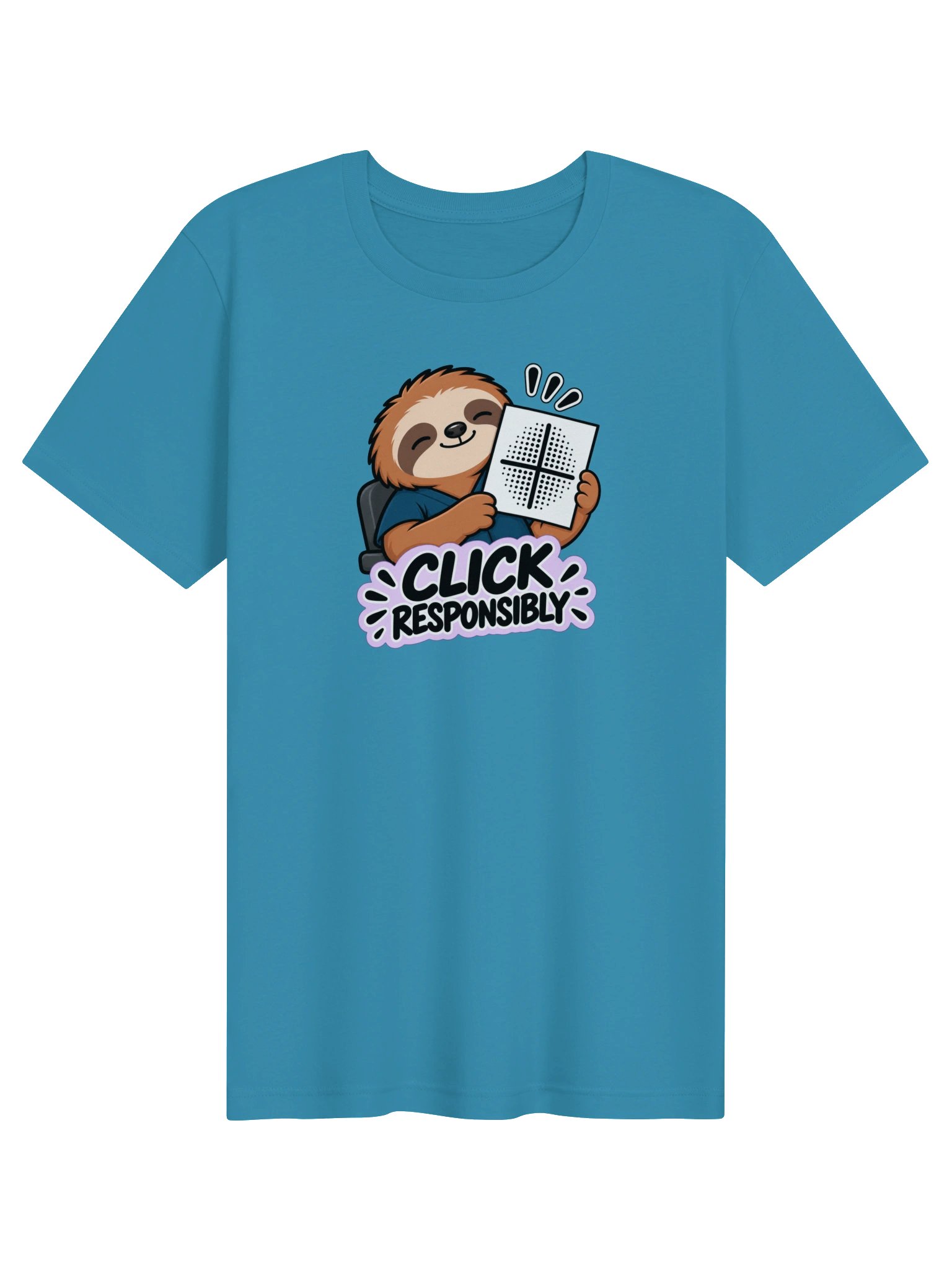 Sleepy Optometrist Click Responsibly T-Shirt product image (1)