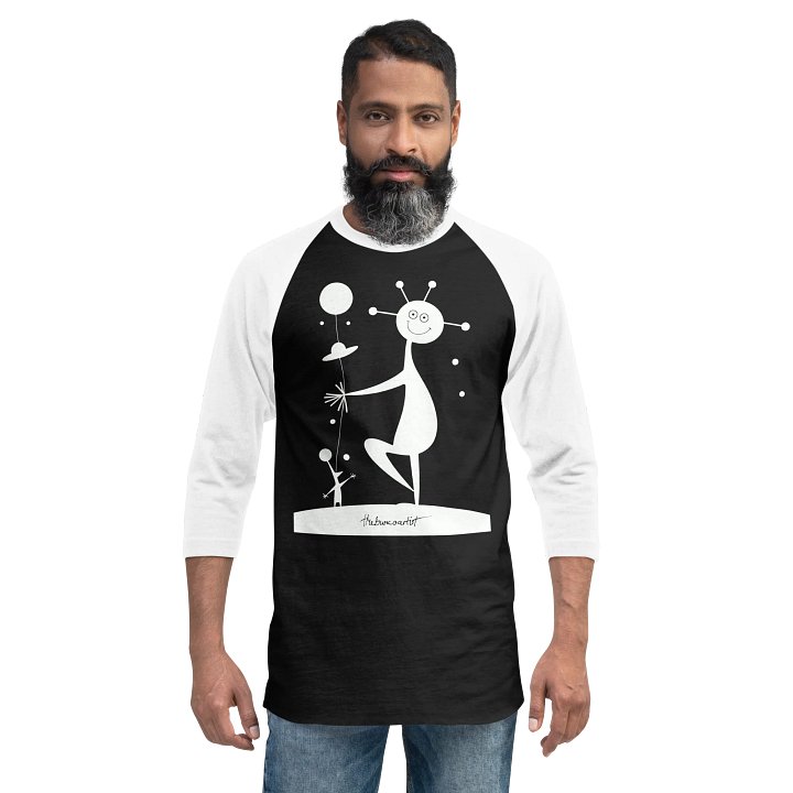 Tultex Fine Jersey Raglan Tee product image (2)