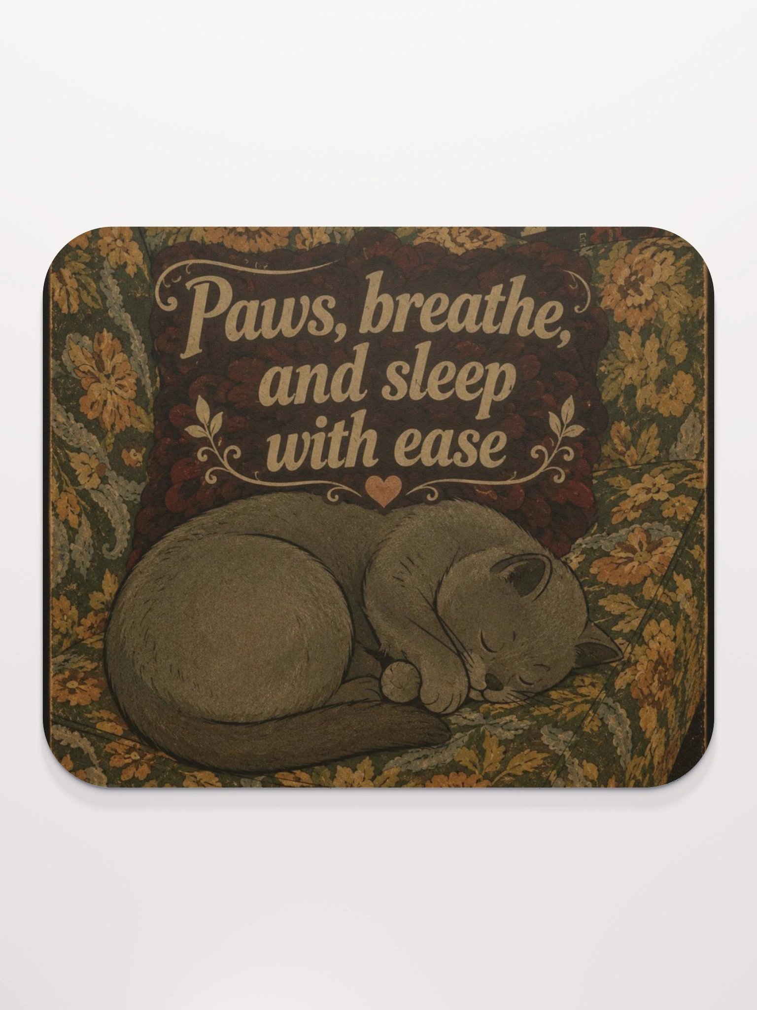 Paws, Breathe & Sleep Mouse Pad product image (2)