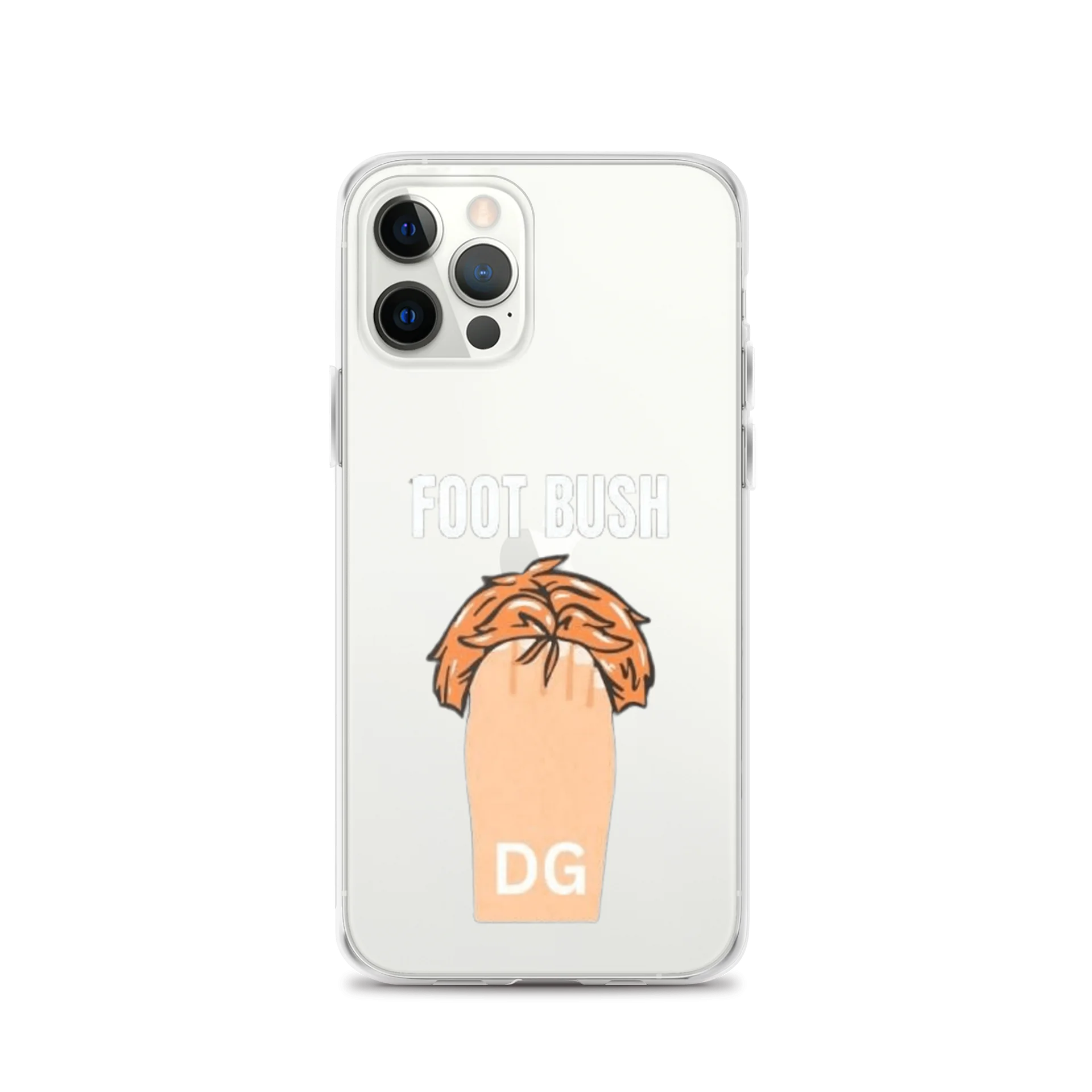 Foot Bush Cartoon iPhone Case product image (3)