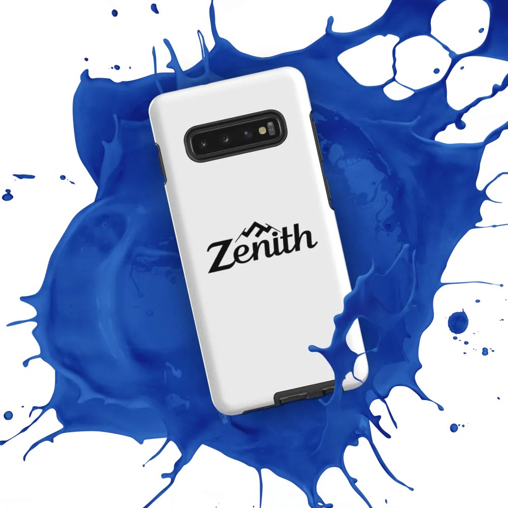 White Zenith Design Tough Case for Samsung Galaxy S10-S25 - Wireless Charging Compatible product image (8)