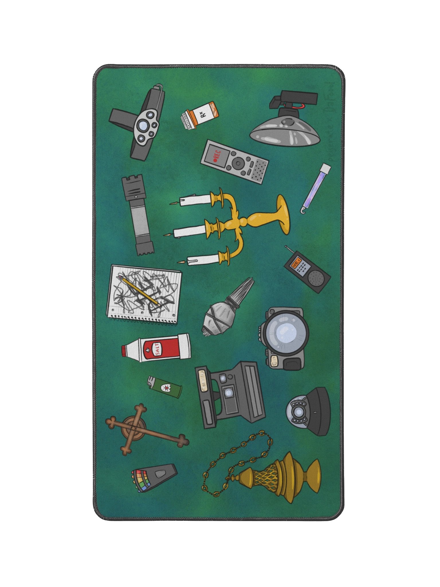 Ghost Hunting Supplies Deskmat product image (1)