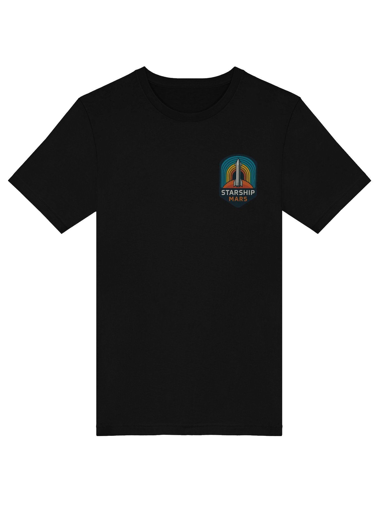 Starship Mars T Shirt – Retro SpaceX Starship Tee For Space And Rocket Fans product image (5)