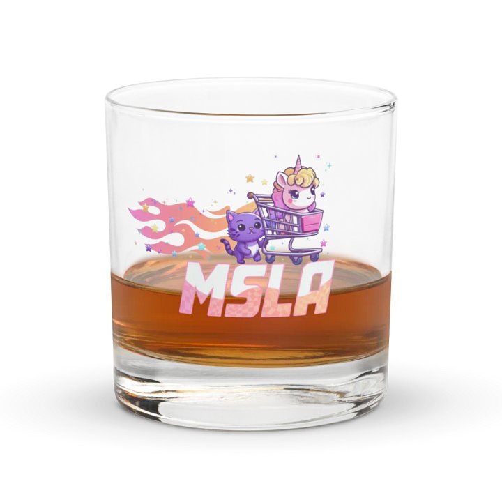 MSLA Sparkle Amigos Rocks Glass product image (1)