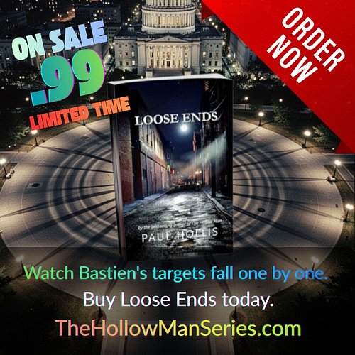 Every action has consequences that travel further than intended. Bastien's targets discover this too late. Loose Ends is $.99...