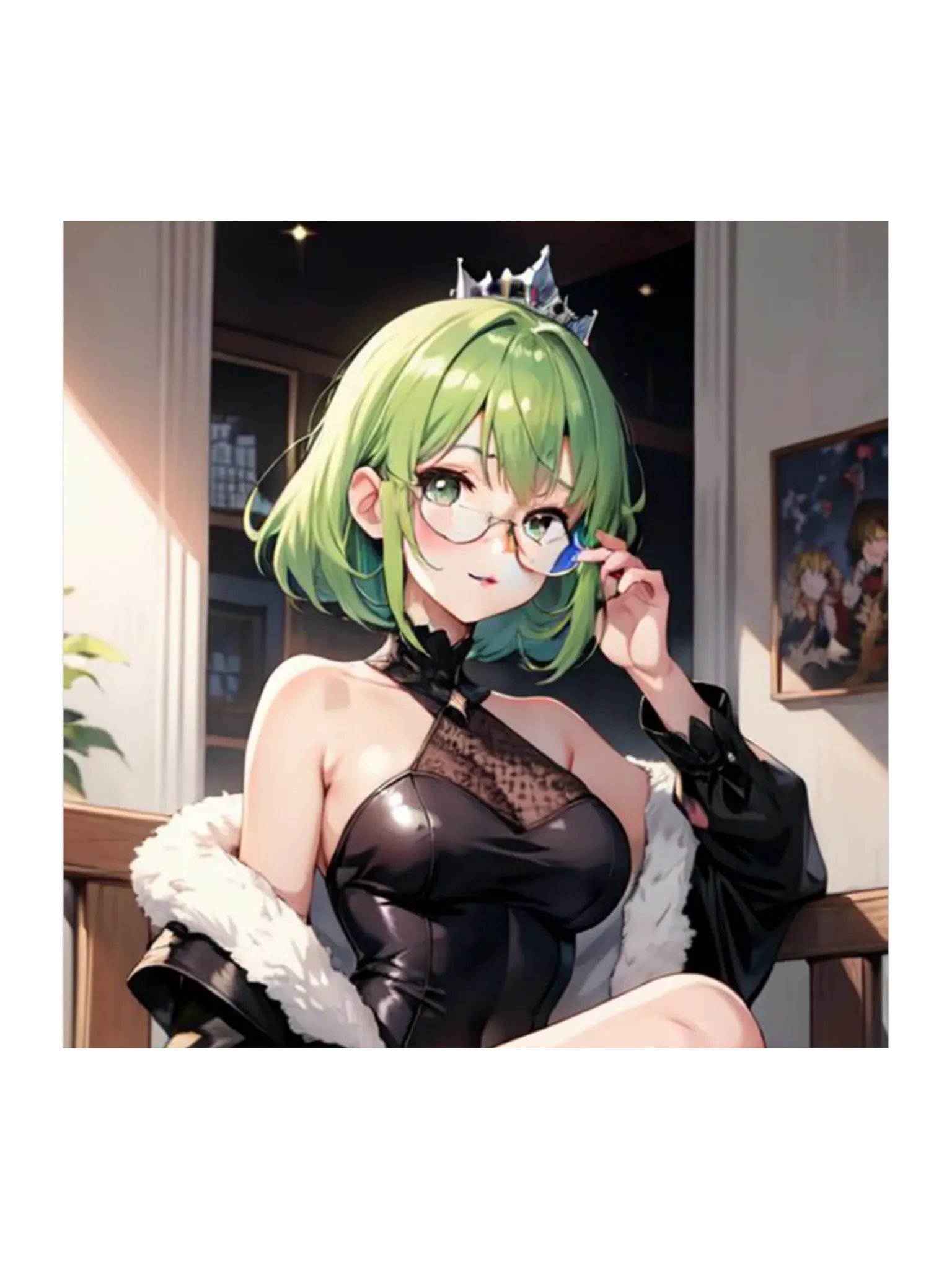 Green K Princess STICKERS product image (1)
