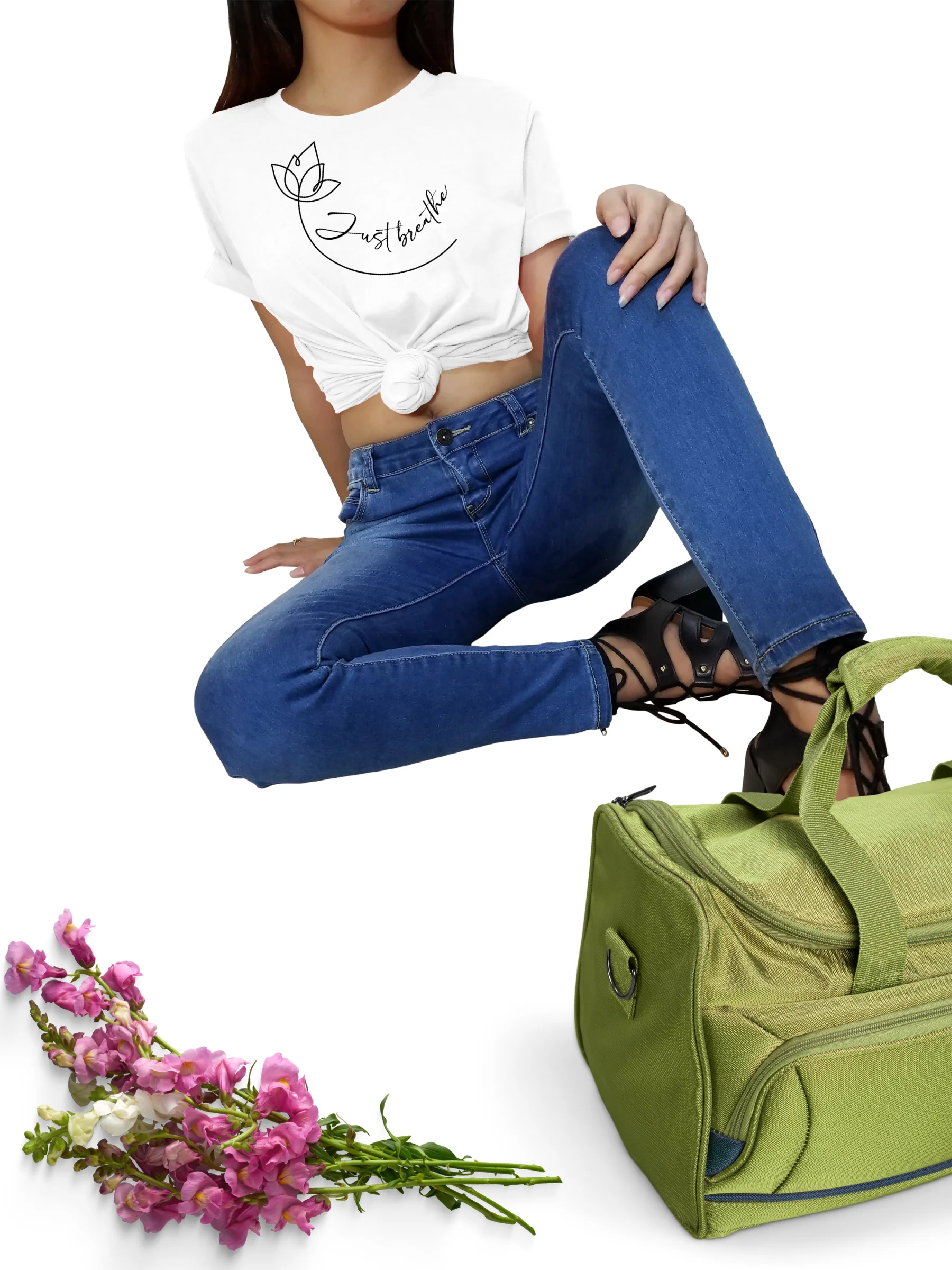 The Lotus Inhale Tee product image (82)