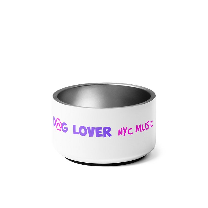 DogLoverNYCMusic Pet Bowl product image (2)