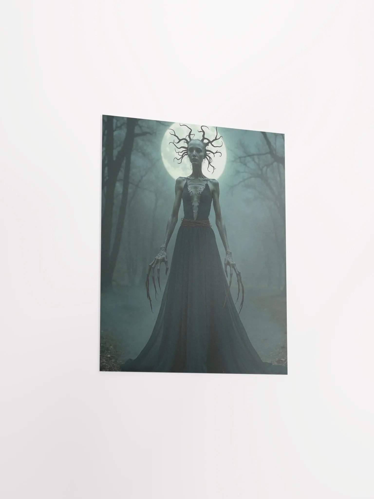 Moonlit Forest Witch Poster product image (19)