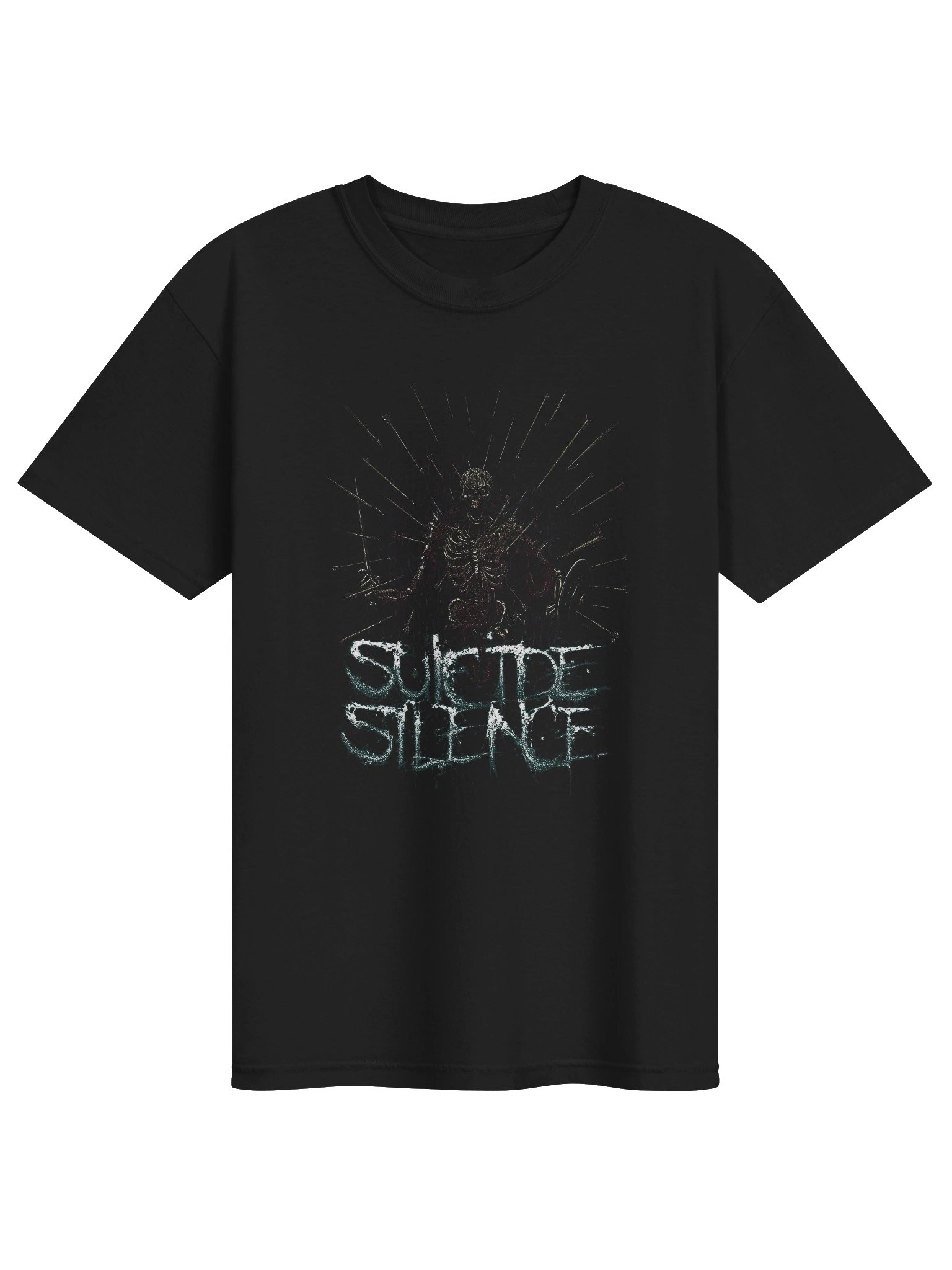 Suicide Silence" Garment-Dyed Heavyweight Tee – Premium Deathcore Band Merchandise product image (1)