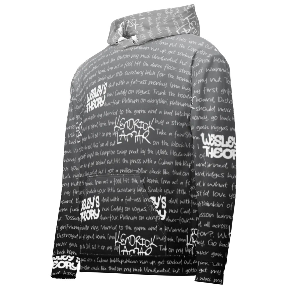 Wesley's Theory - Kendrick Lamar- GREY/BLACK - Unisex Hoodie product image (1)