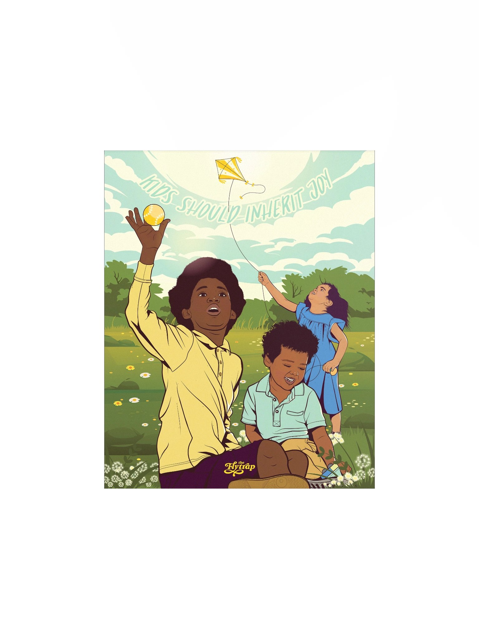 kids should inherit joy 8x10 poster product image (1)