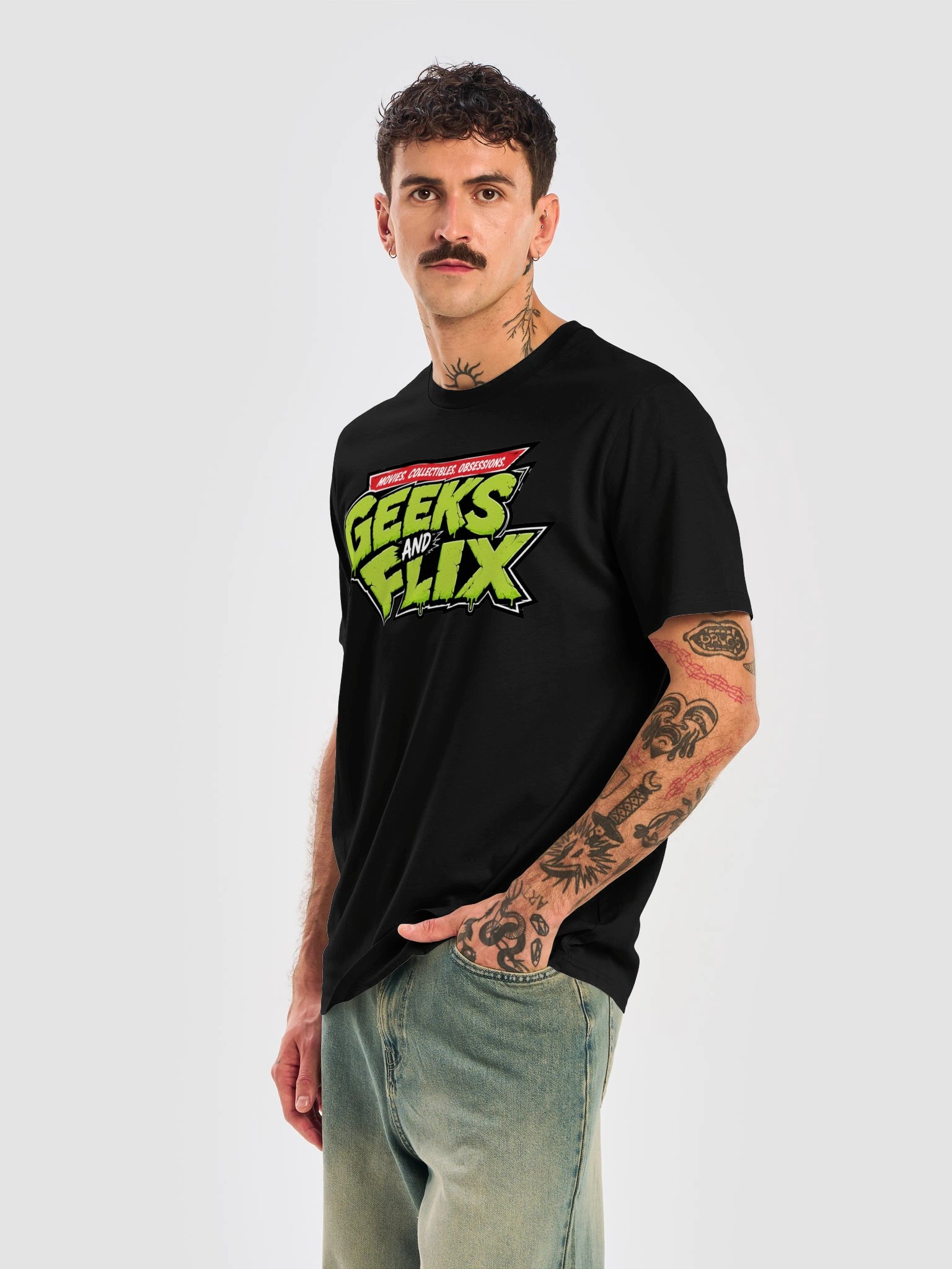 GNF Limited Edition TMNT Design: PHYSICAL MEDIA IS NOT DEAD TEE product image (6)