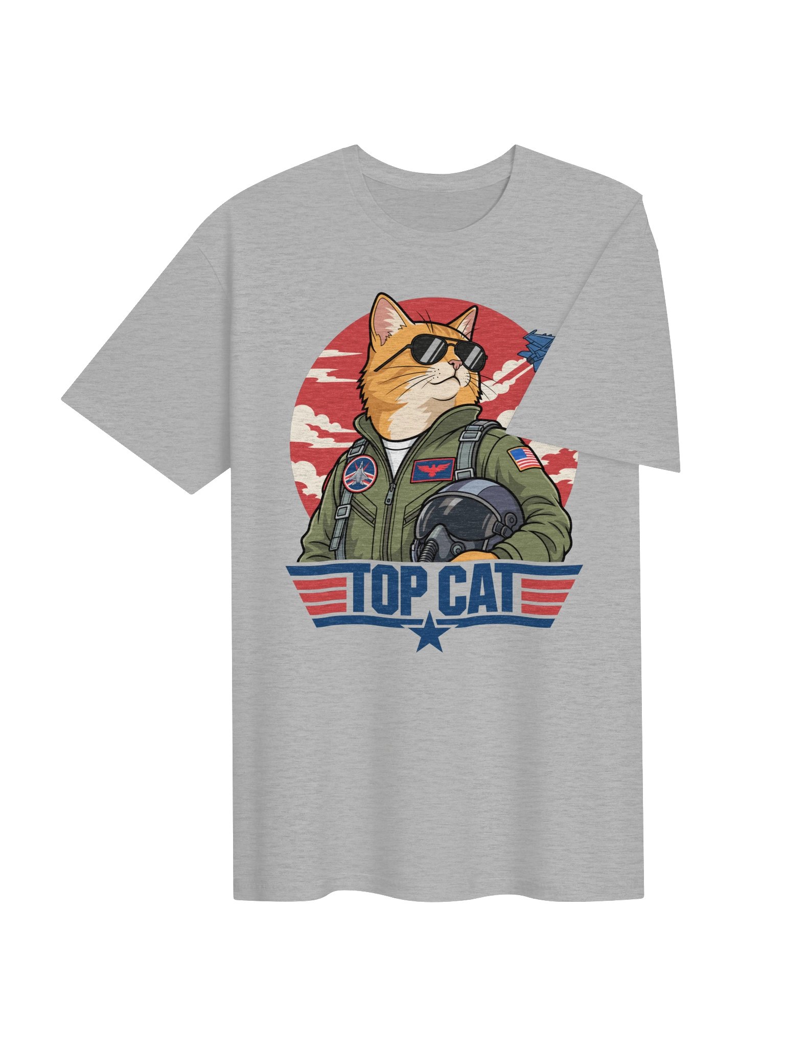 Top Cat Orange Cat Shirt product image (5)