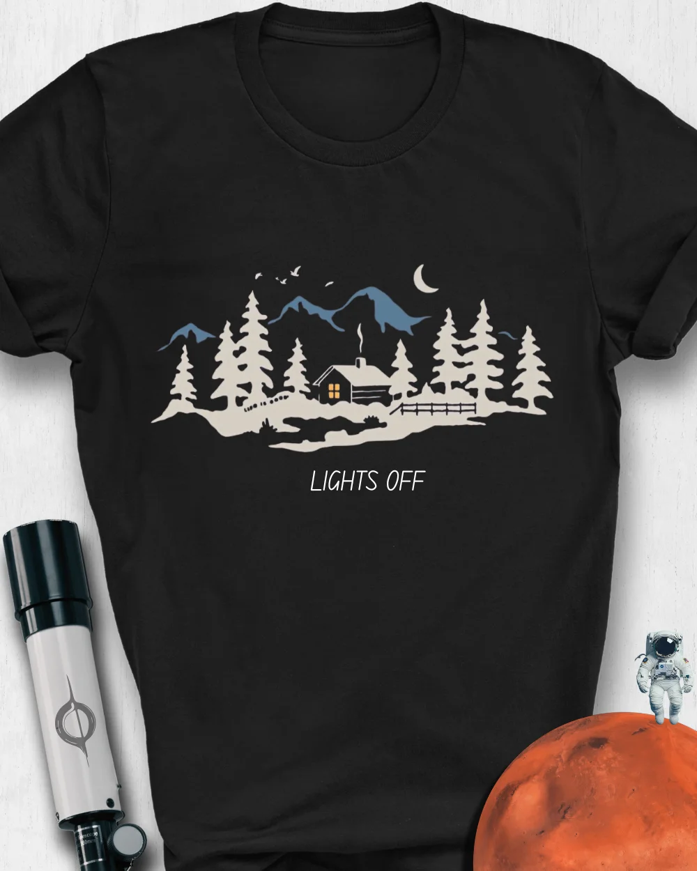 Lights Off Unisex T-Shirt product image (1)