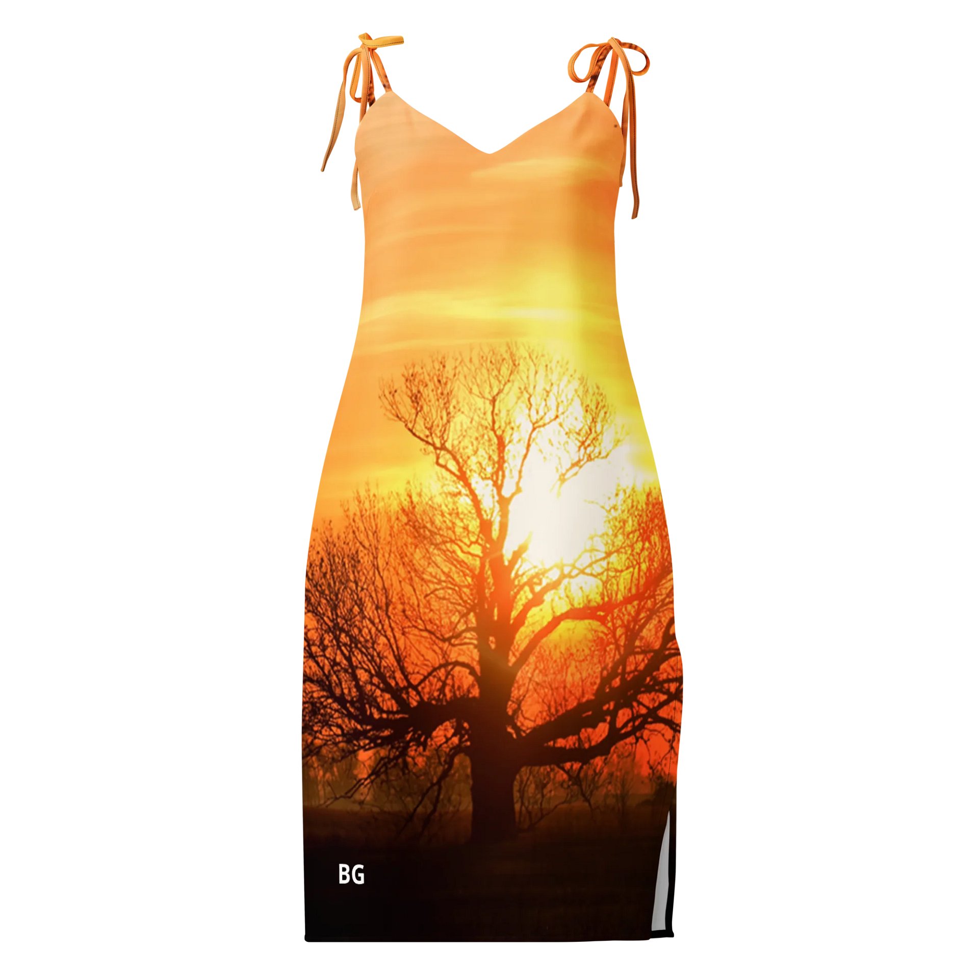 'Moods III' Chiffon Slip Dress product image (2)