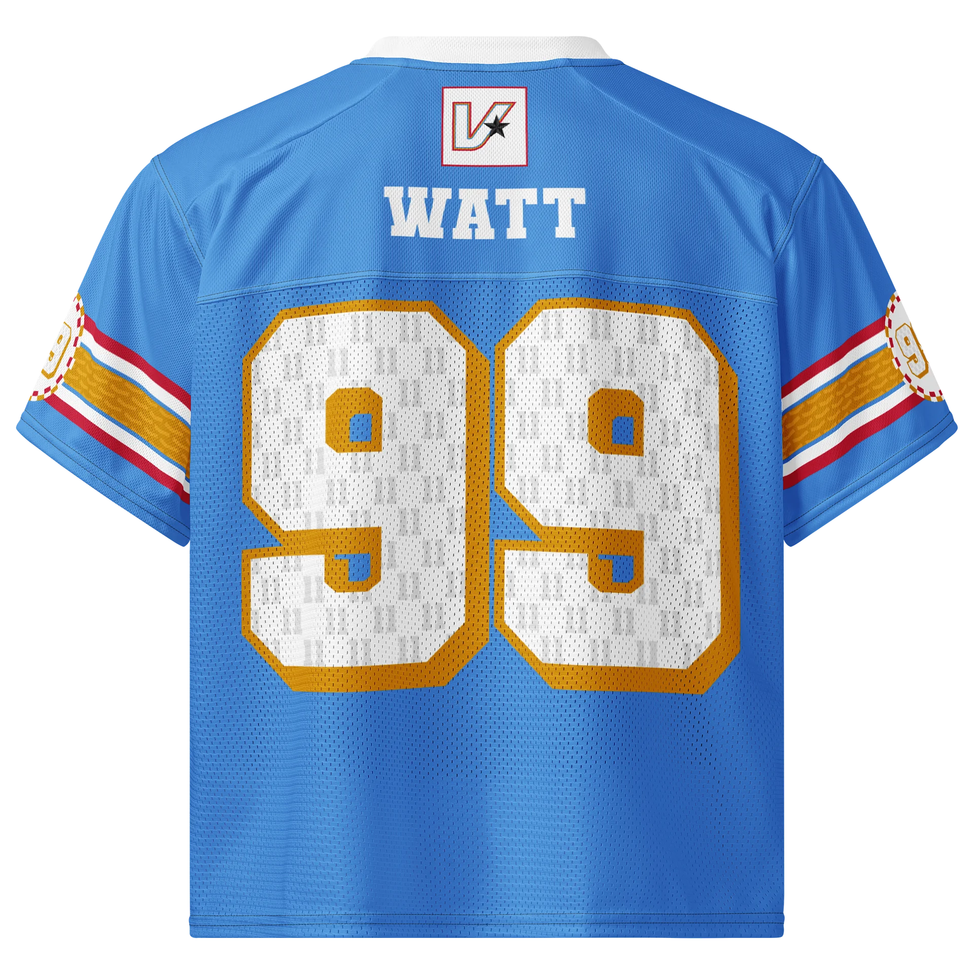 Houston Vanguards Blue Alt Jersey product image (2)