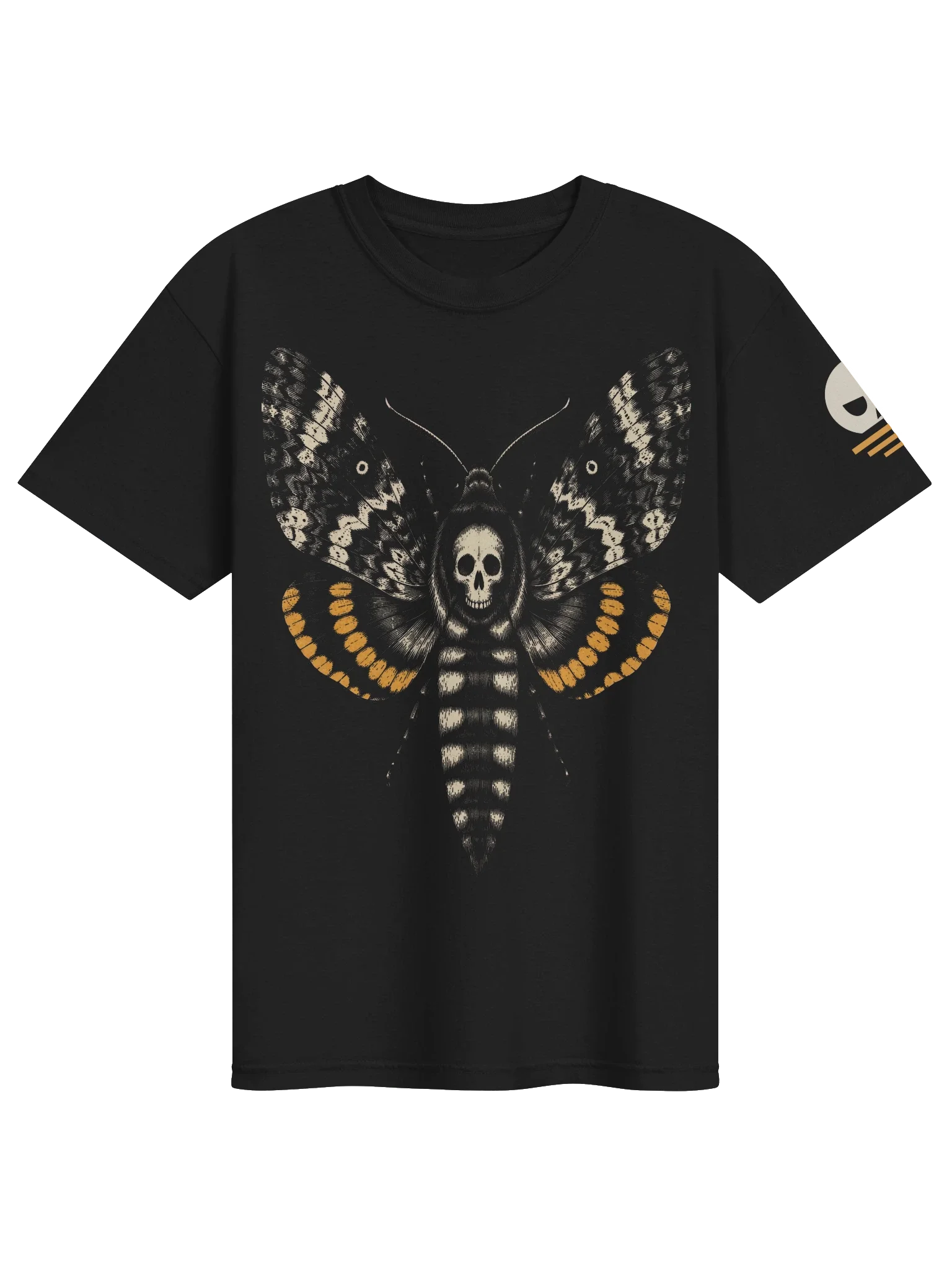 Death's-Head Hawkmoth Tee, Black