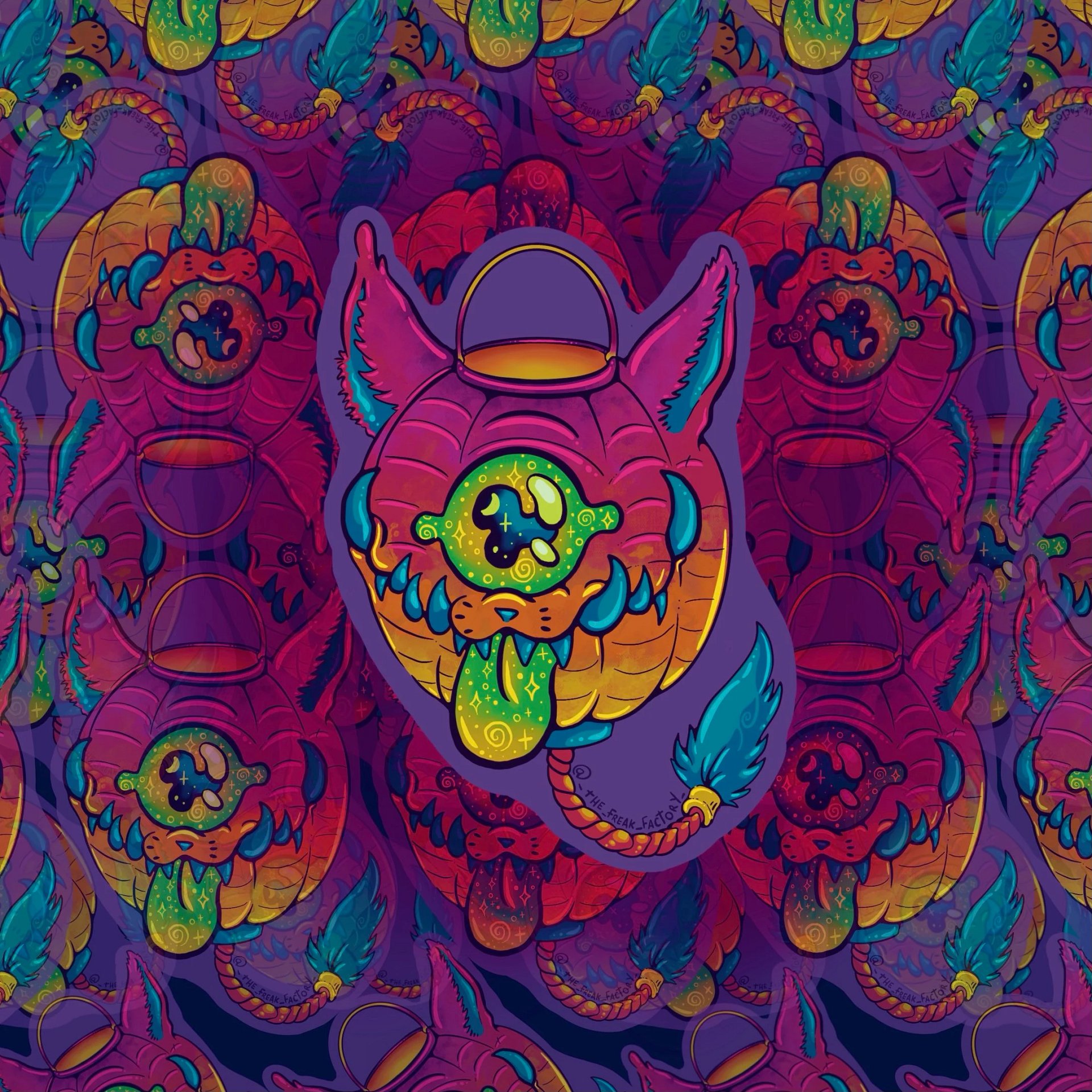 Pink Chōchin'obake Japanese Yokai product image (1)