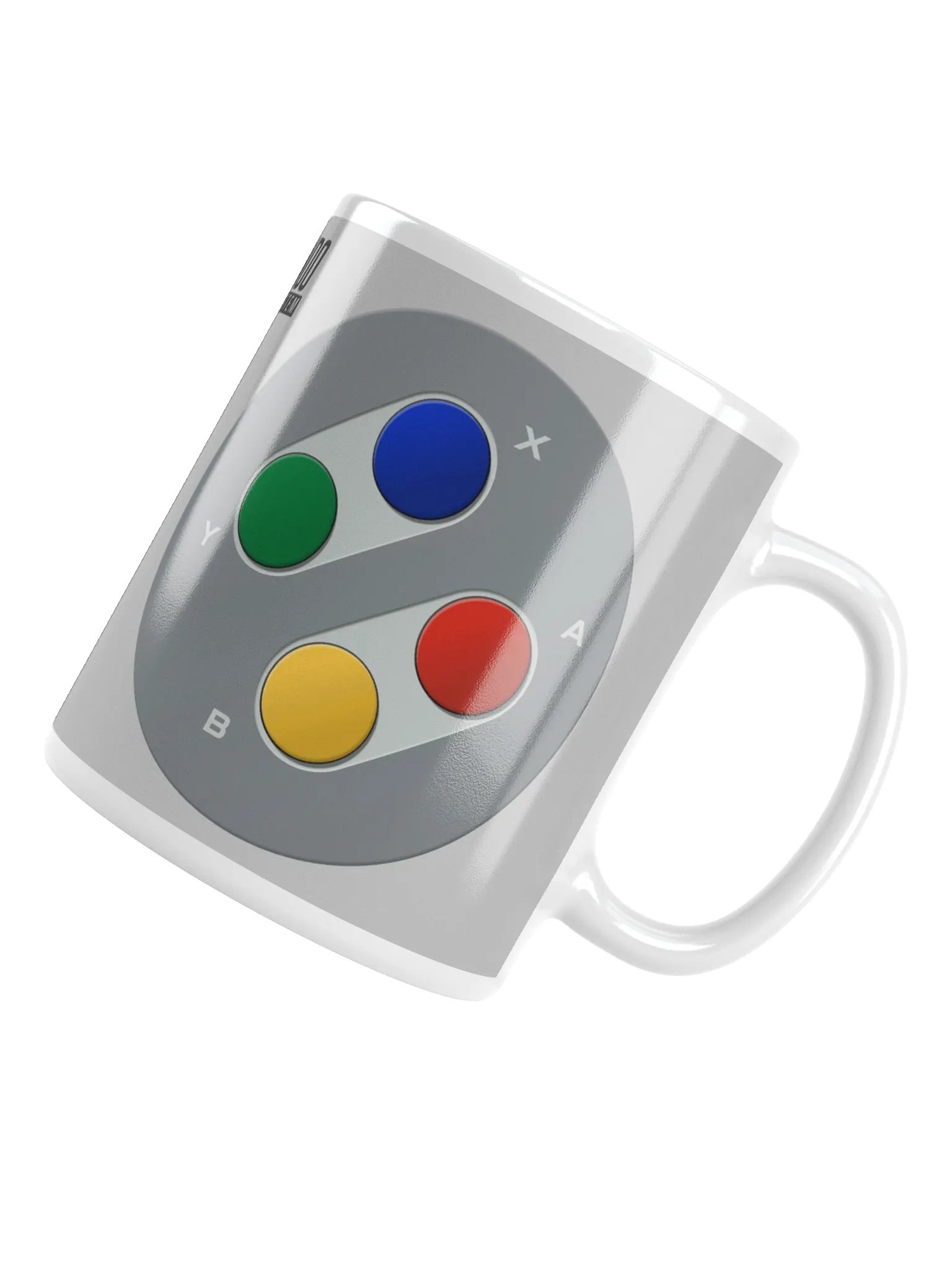 SNES EU Controller White Mug product image (1)