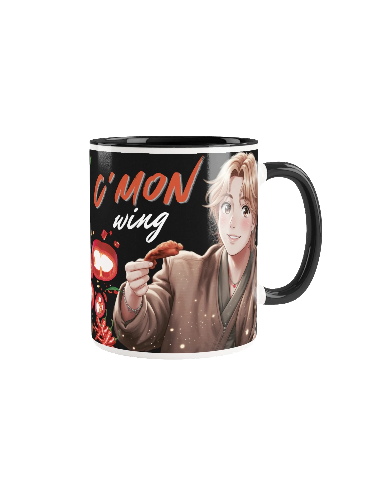 Jimin's HotOnes Mug (Black) product image (1)