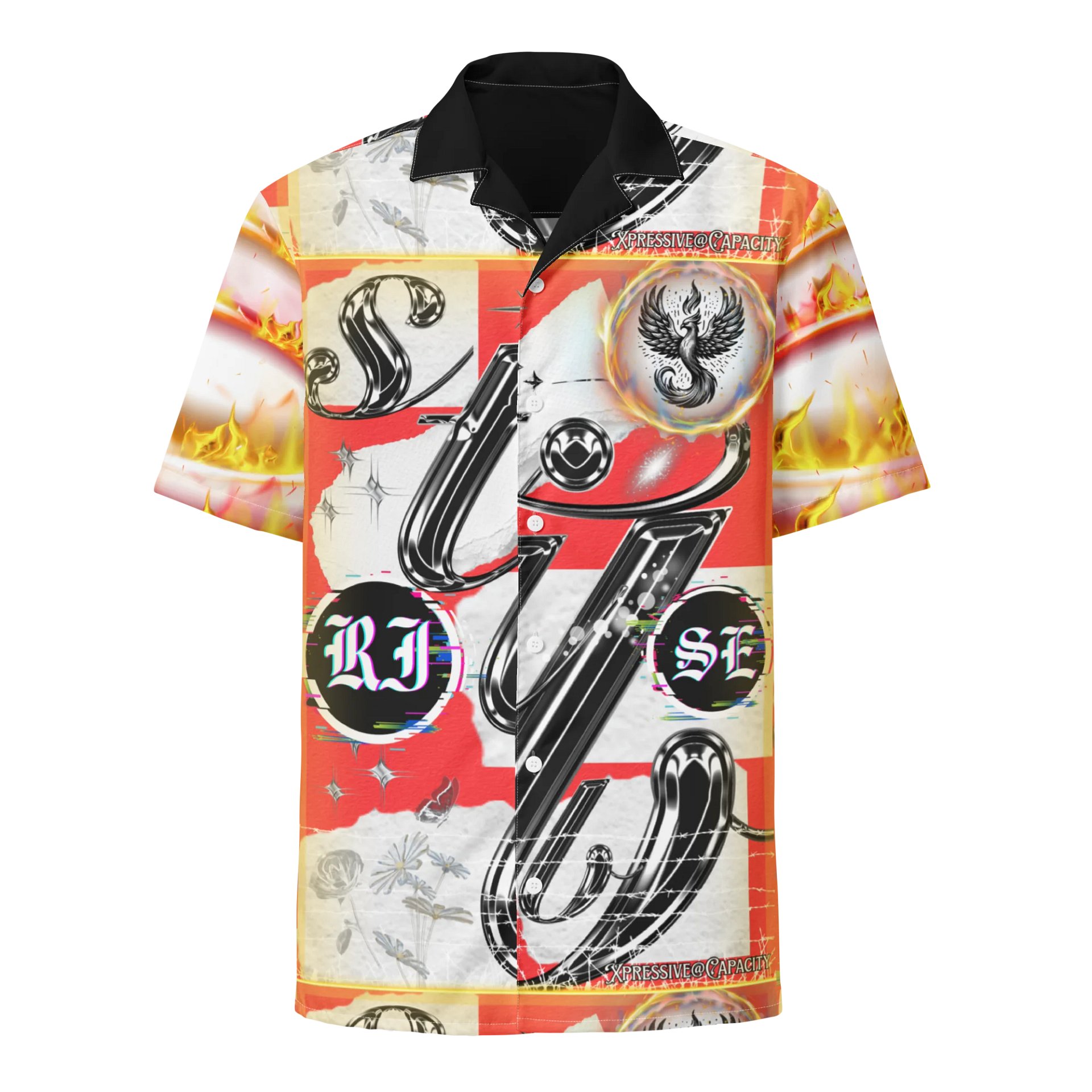 XPRESSIVE@CAPACITY PHOENIX RED TAKE FLIGHT FIRE SLEEVE 🔥🔥🔥 product image (1)