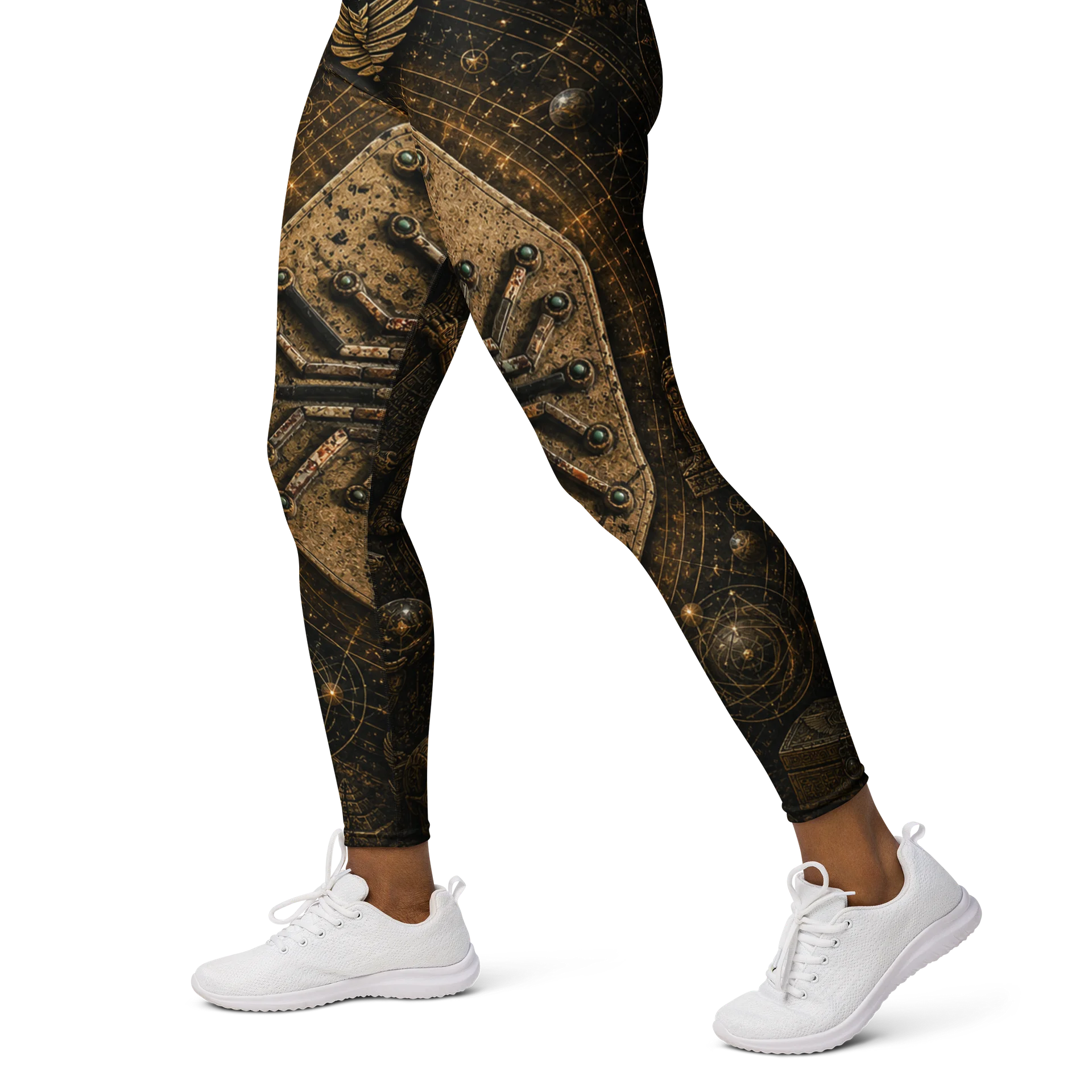 Female Aliencarving's Yoga Pants Chipped In product image (3)