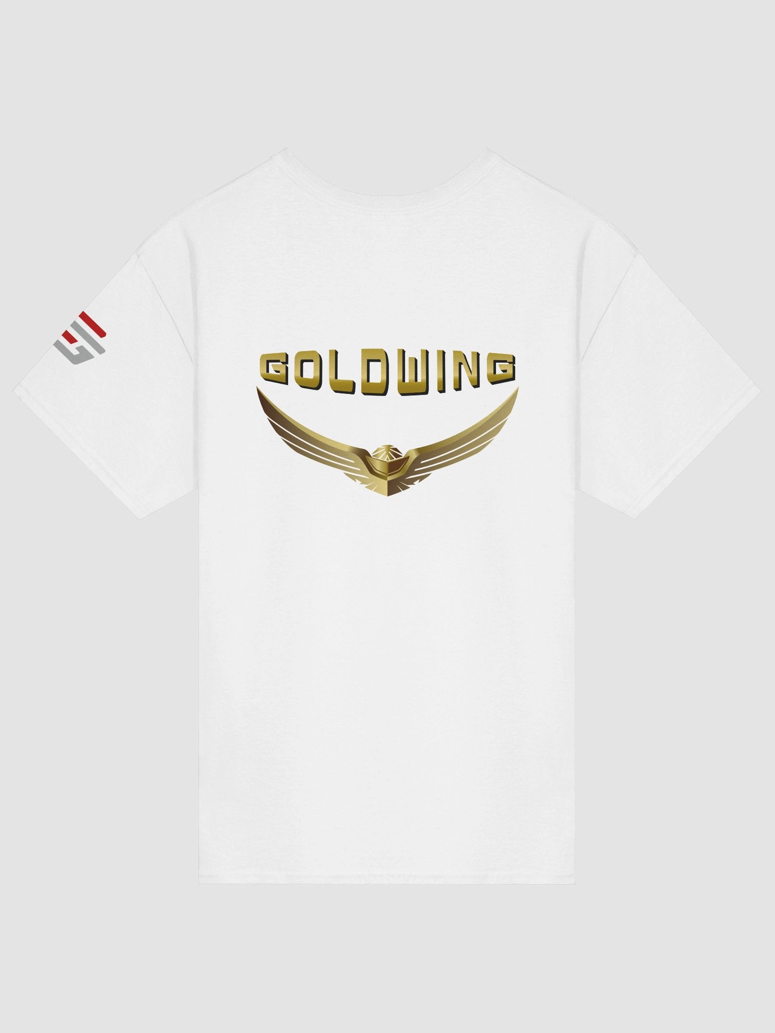 Gold and Bold Goldwing T-Shirt (Big Front) product image (8)