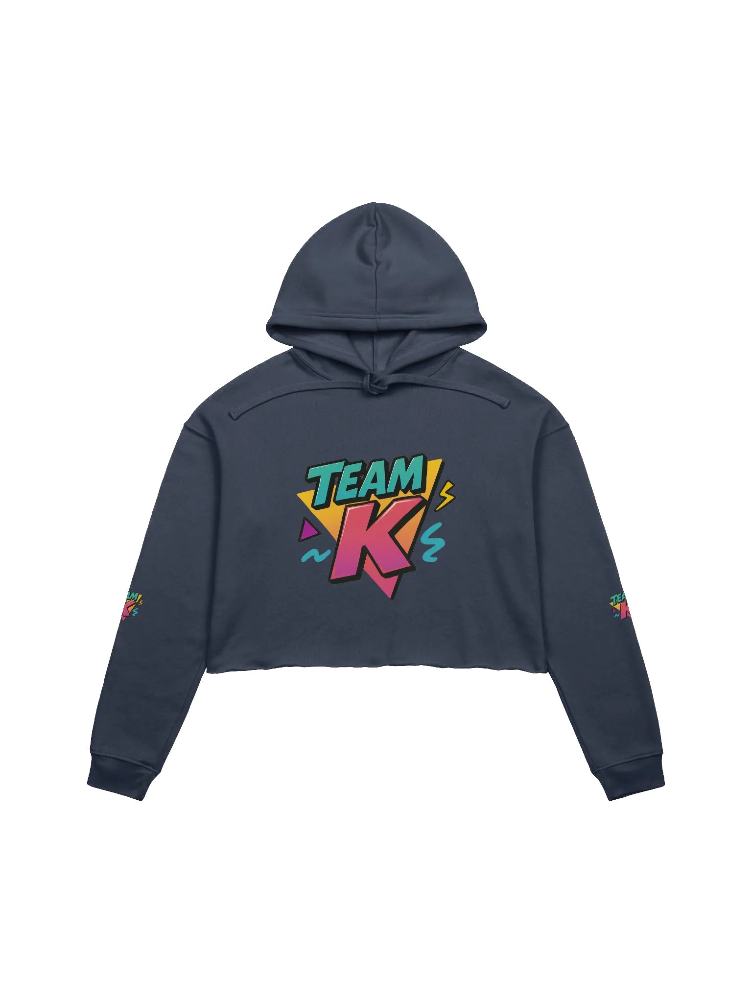 Team K 1990's Crop Hoodie product image (1)