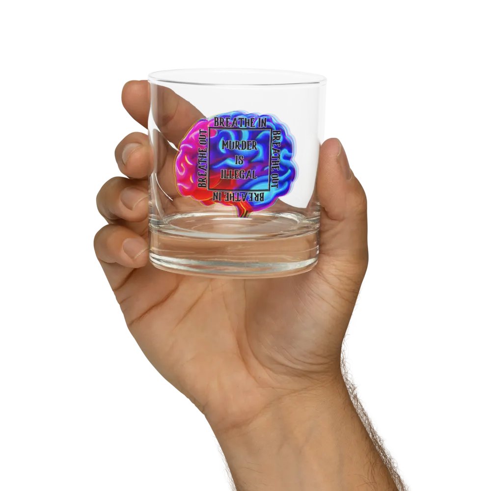 Mindful Reflections Rocks Glass product image (9)