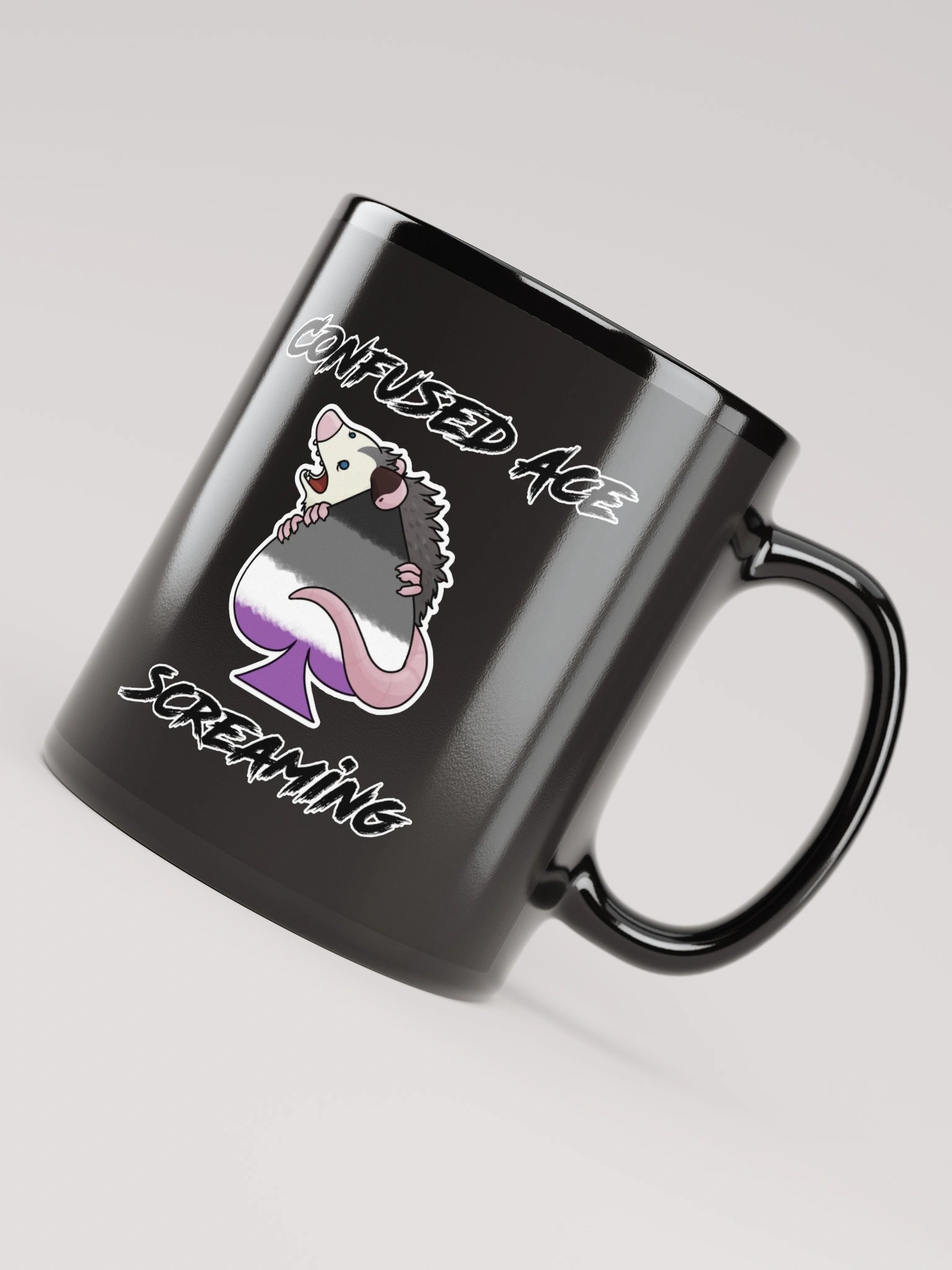 Confused Ace Screaming Mug product image (4)