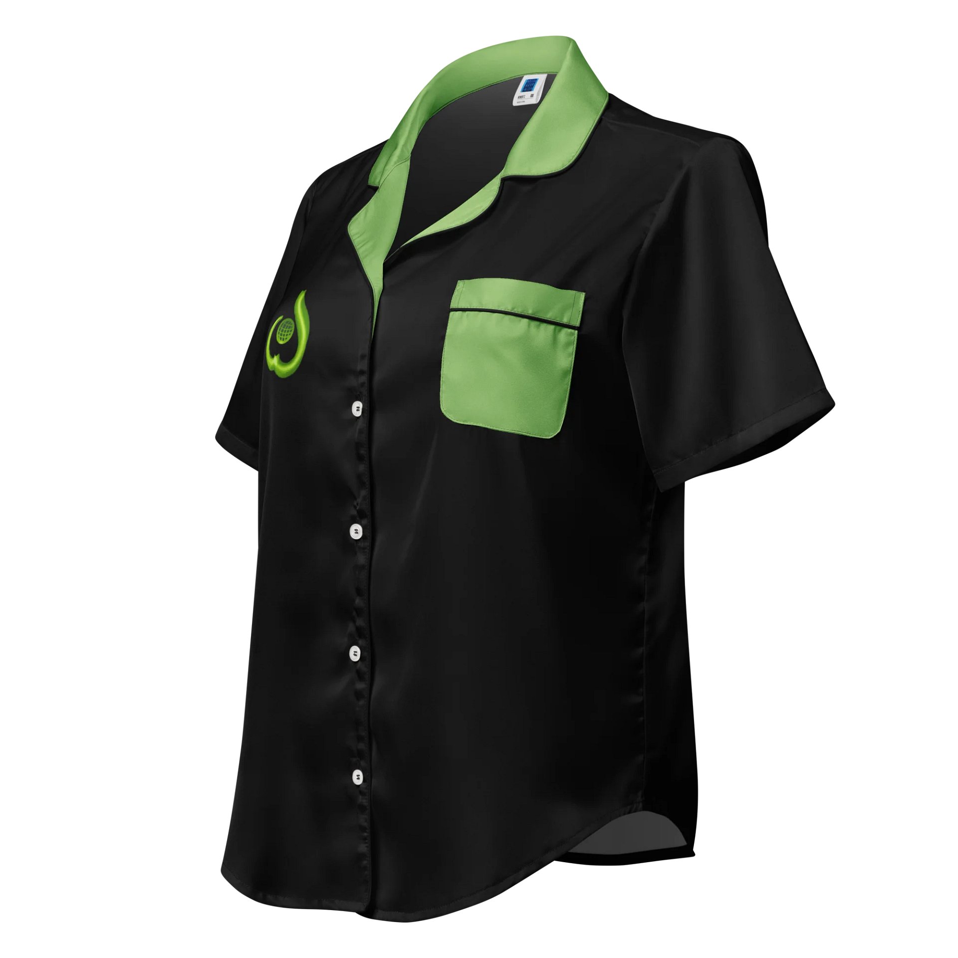 WILLOWISP Field Agent Solid Short Sleeve Pajama Top product image (1)