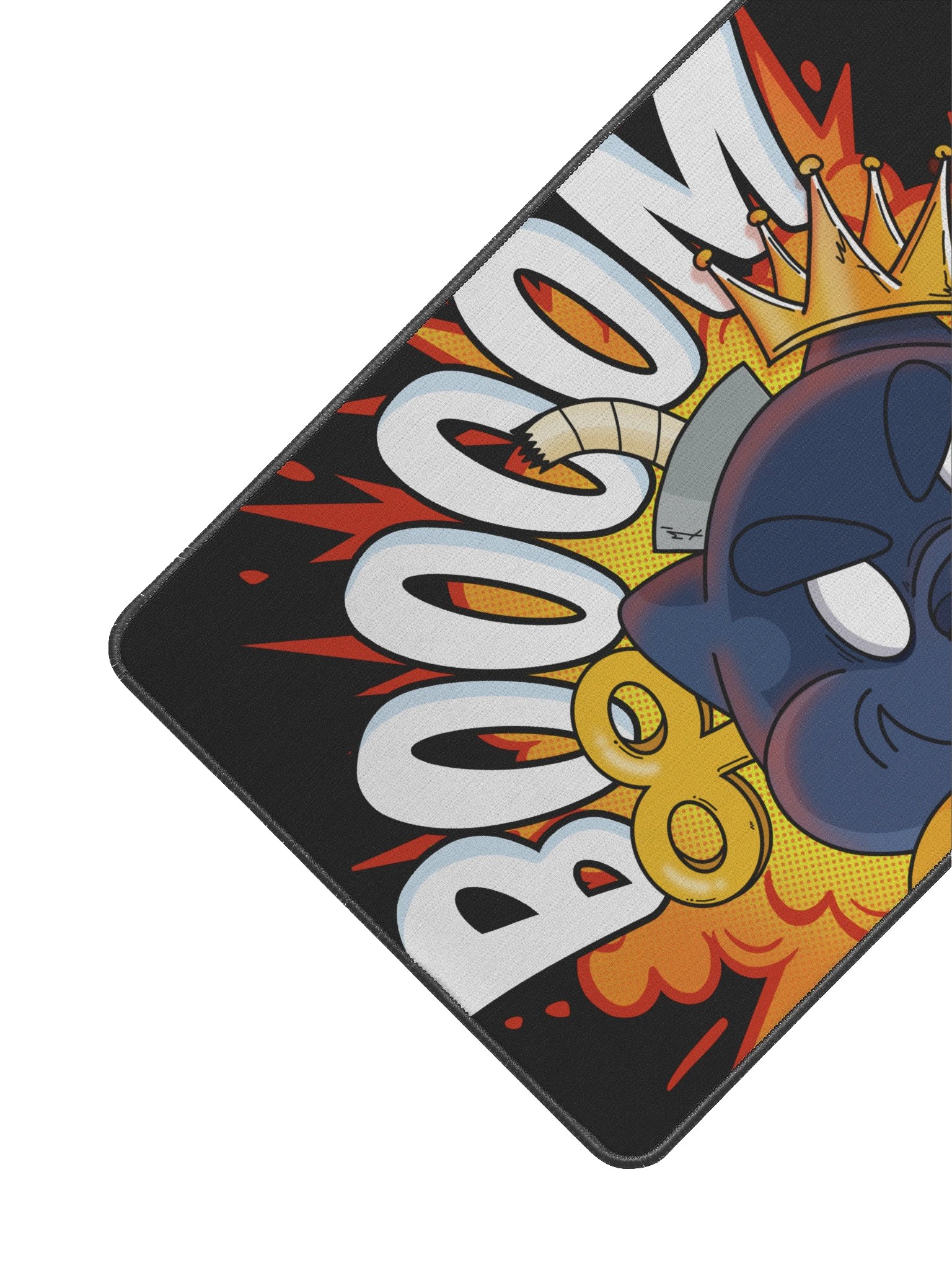 The BOOOOM Dog Desk Mat || 12 x 22 product image (2)