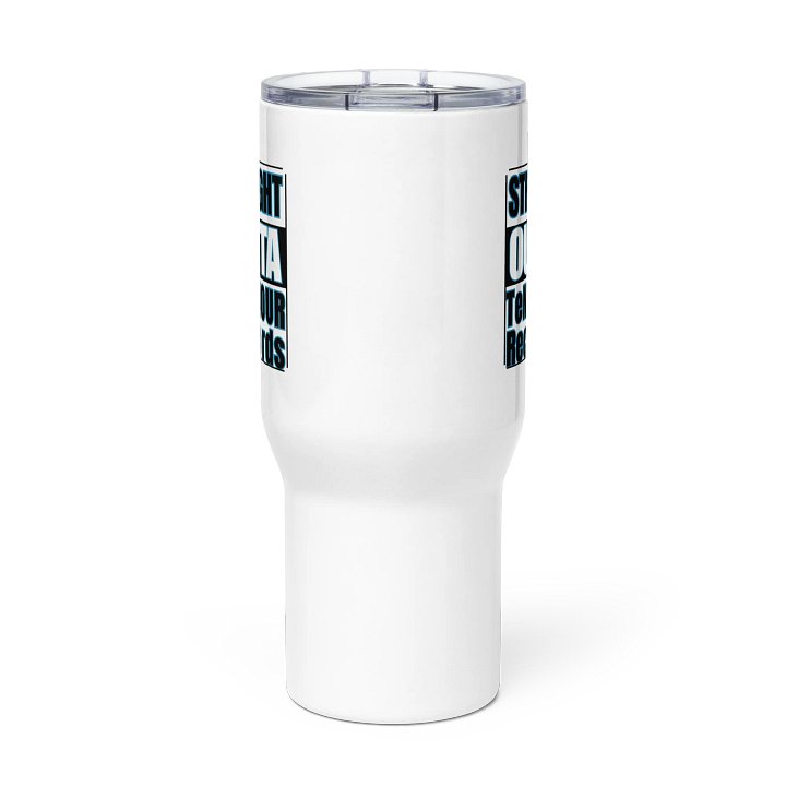 STRAIGHT OUTTA TeNN4OUR Records Travel Mug product image (3)