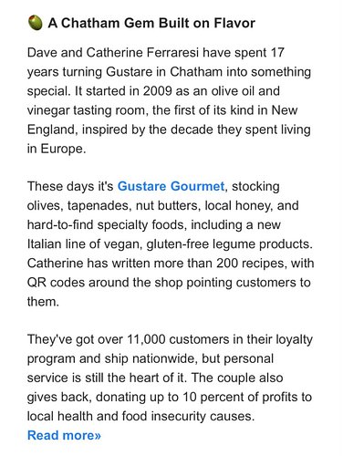 Shout out to the amazing @gustarecapecod