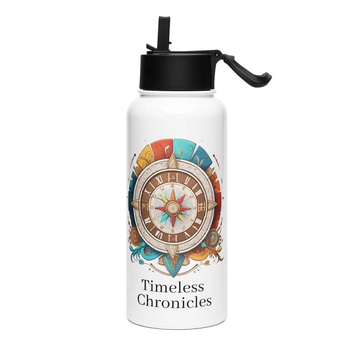 Zodiac Compass Stainless Steel Water Bottle product image (1)