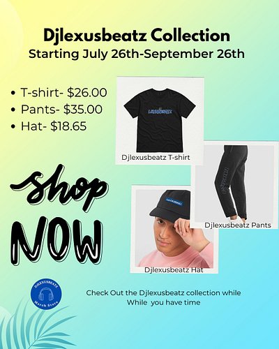 Hello Djlexusbeatz fans starting July 26th - September 26th My Collection will be available to you. Here is the link to the s...