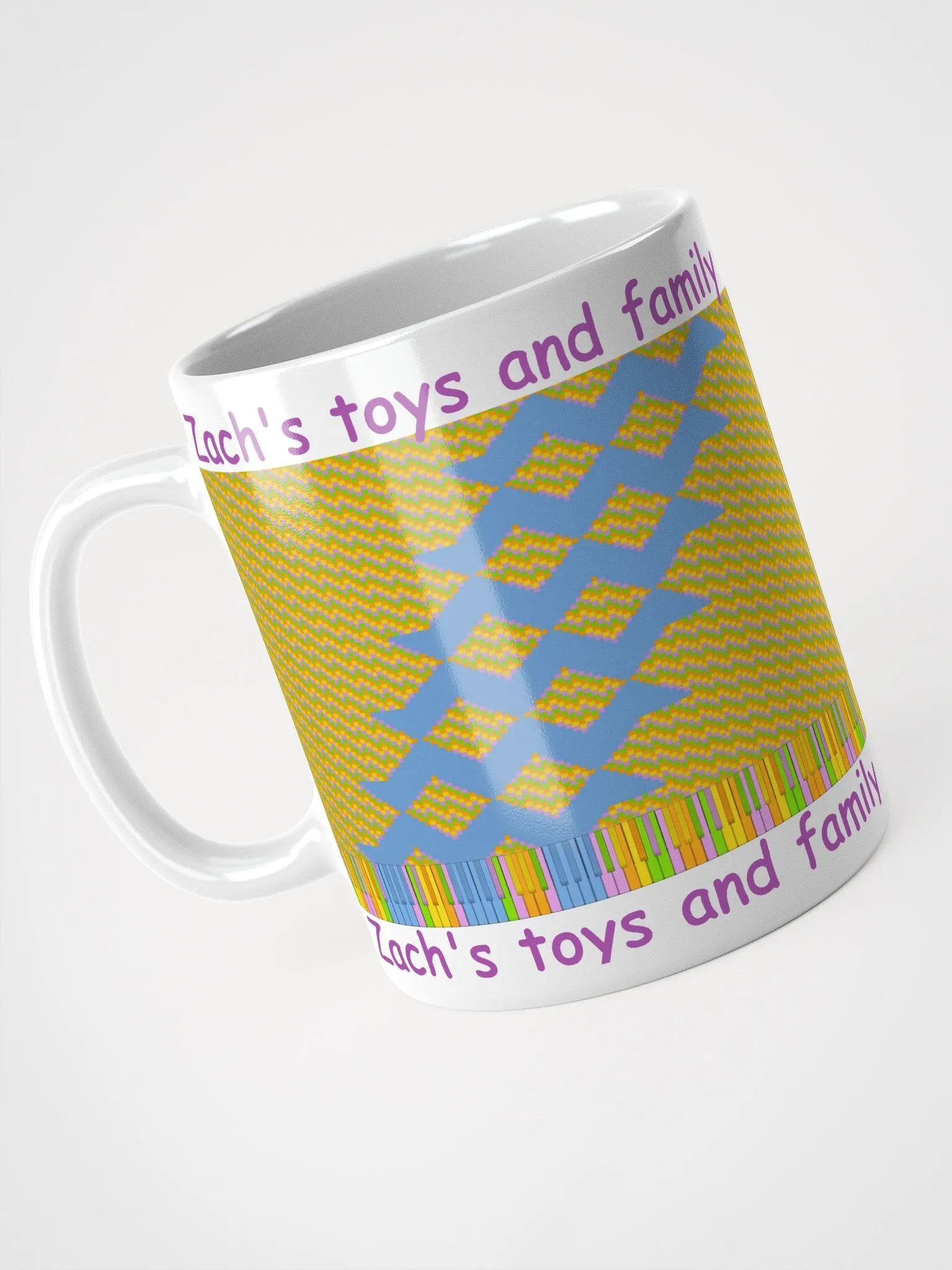 ZTaF white gloss mug product image (9)