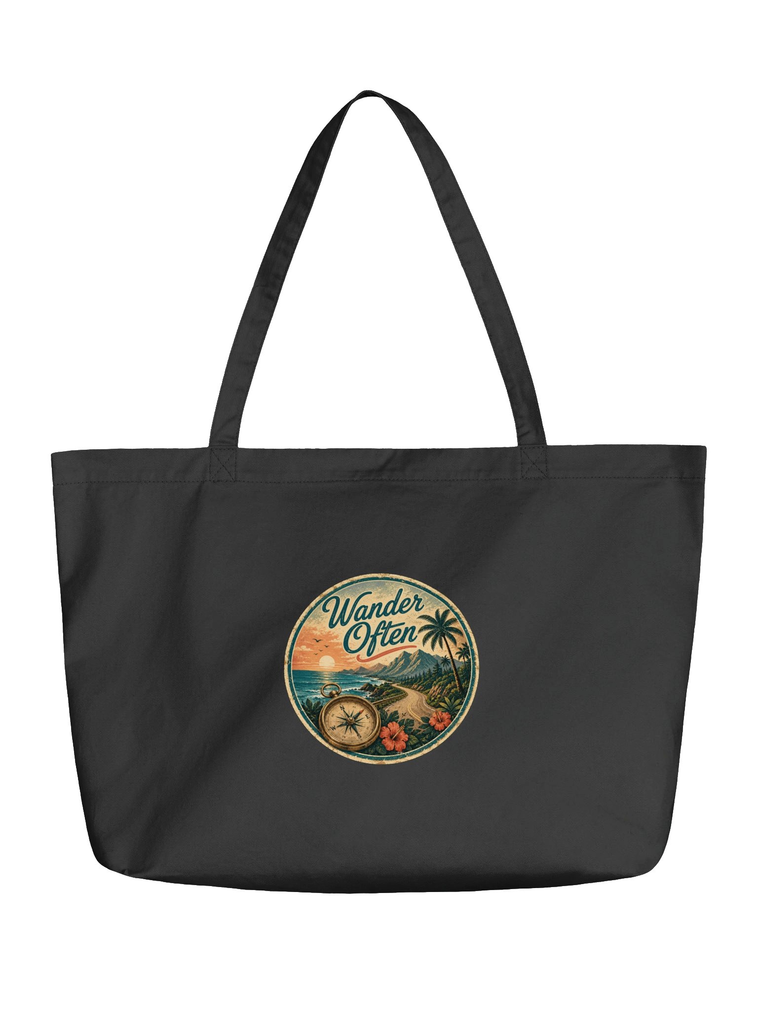 Wander Often™ Eco Canvas Tote Bag product image (1)