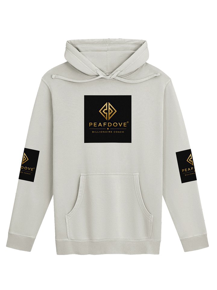 PEAFDOVE® BILLIONAIRE COACH™ Hoodie 👑⚽ Train the Mind. Own the Game. product image (1)
