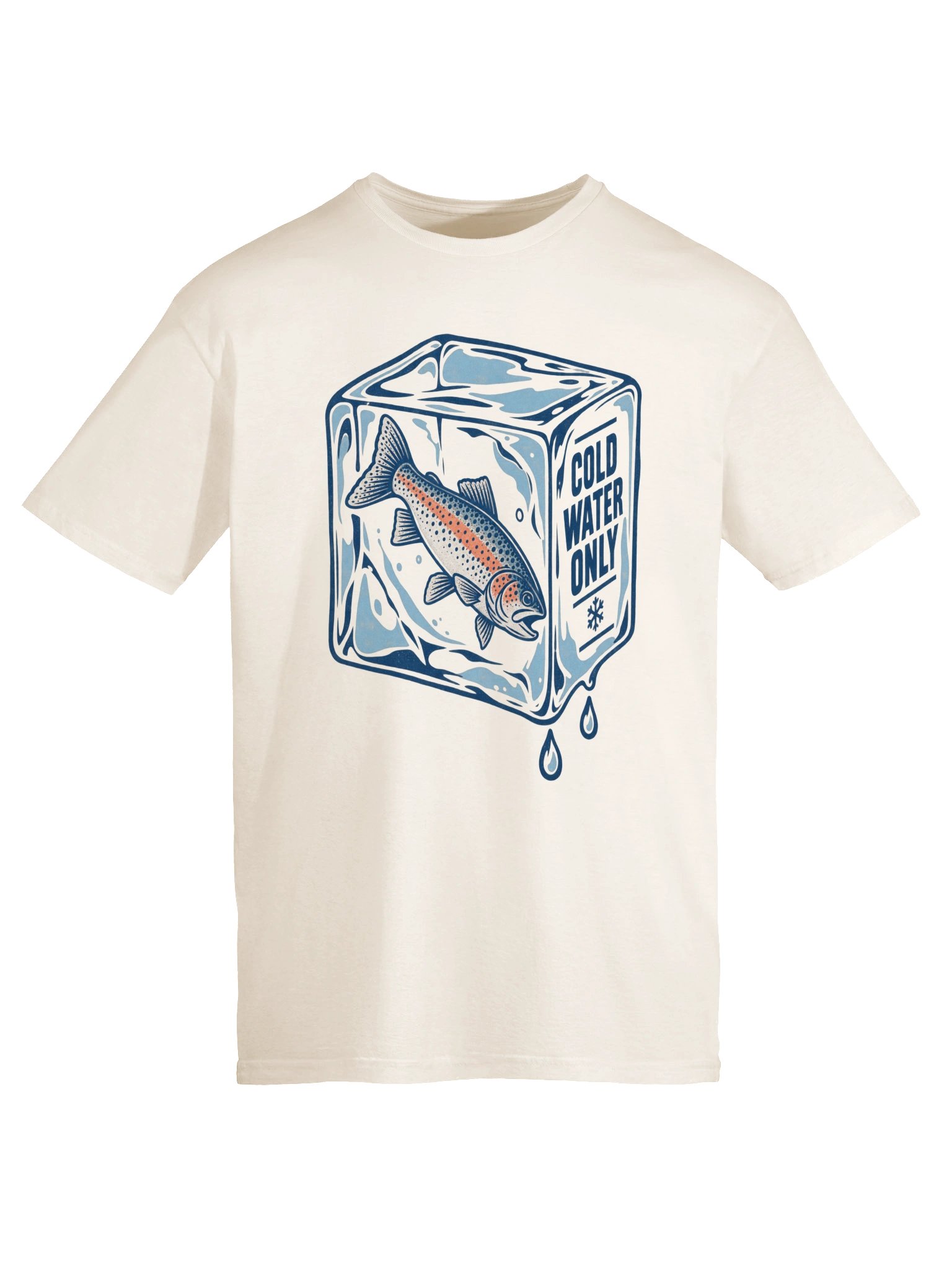 Cold Water Only T-shirt product image (35)