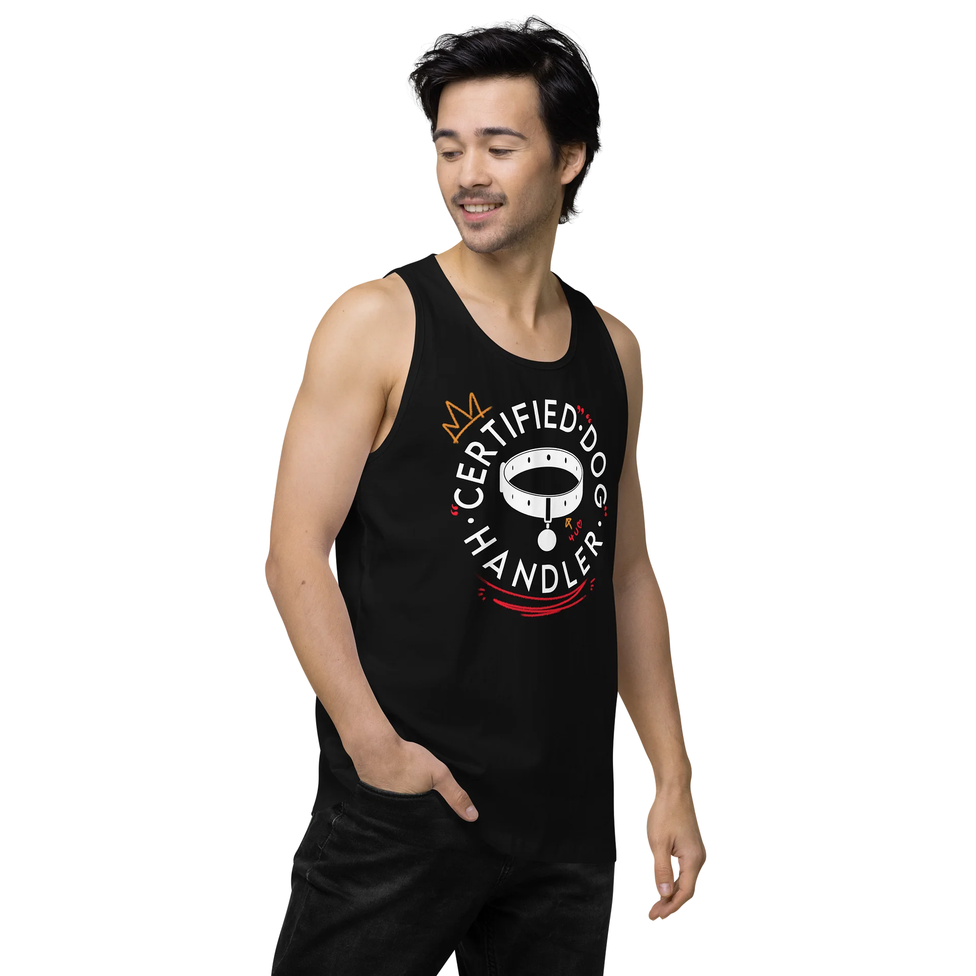 "Certified" "Dog" Handler Tank Top product image (3)