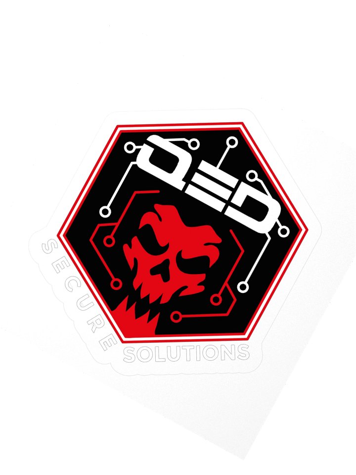 QED Red Skull Sticker product image (2)