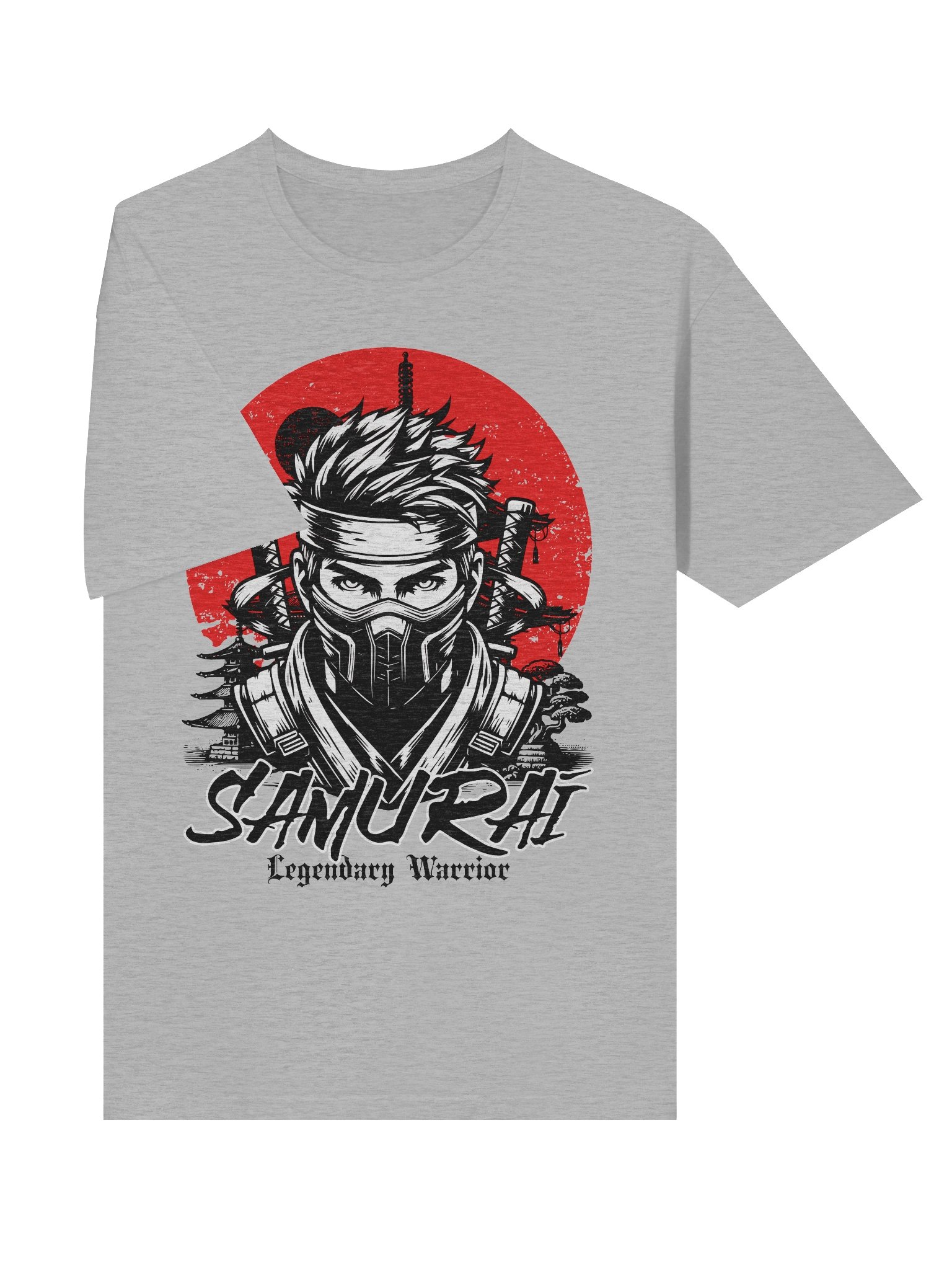 Samurai Legendary Warrior T-Shirt - Gildan Softstyle product image (3)